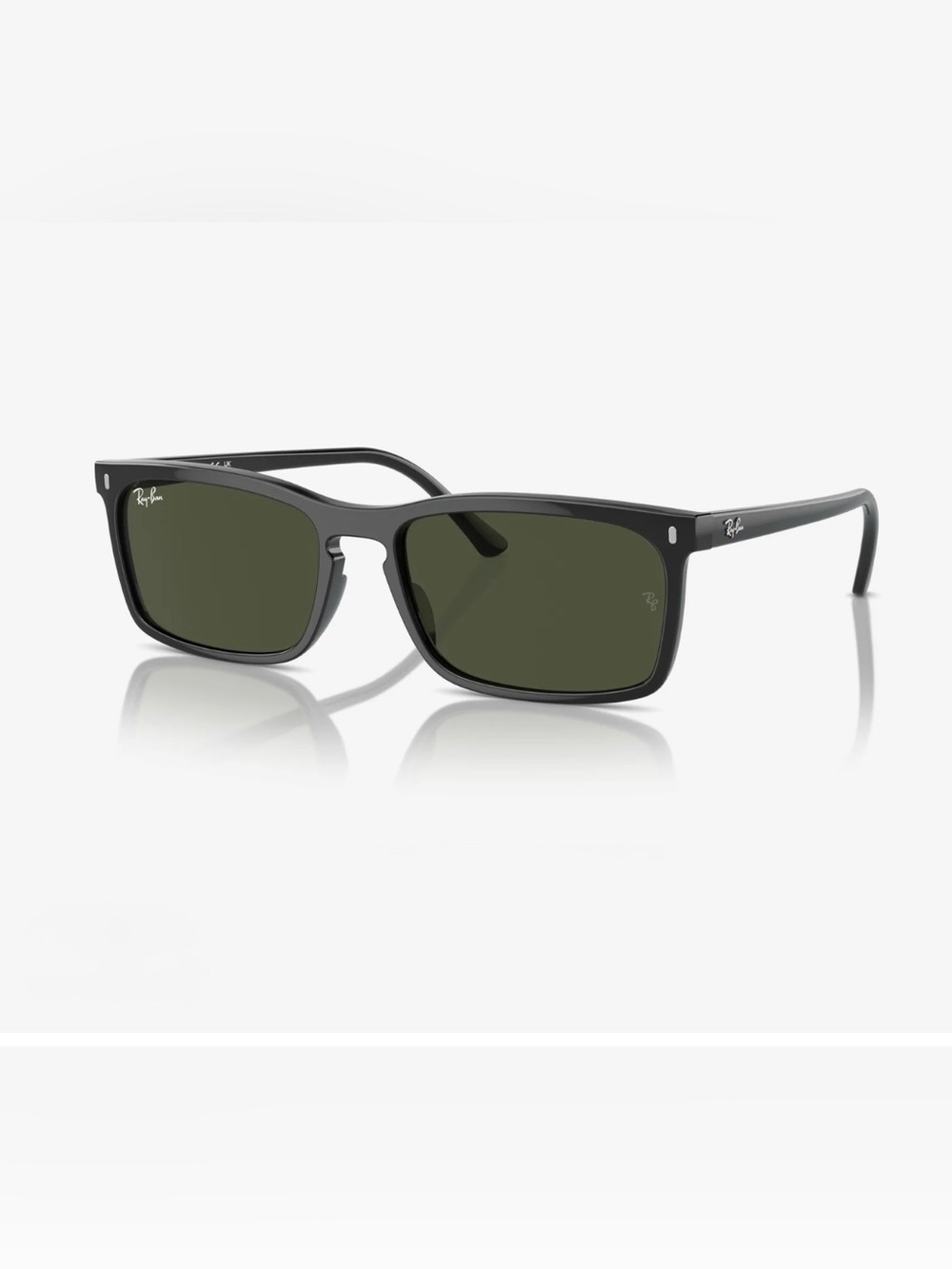 Ray-Ban RB4435 Sunglasses Black Frame Green Glass UNISEX